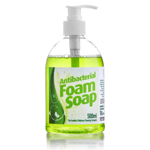 a mild biodegradable hand soap.